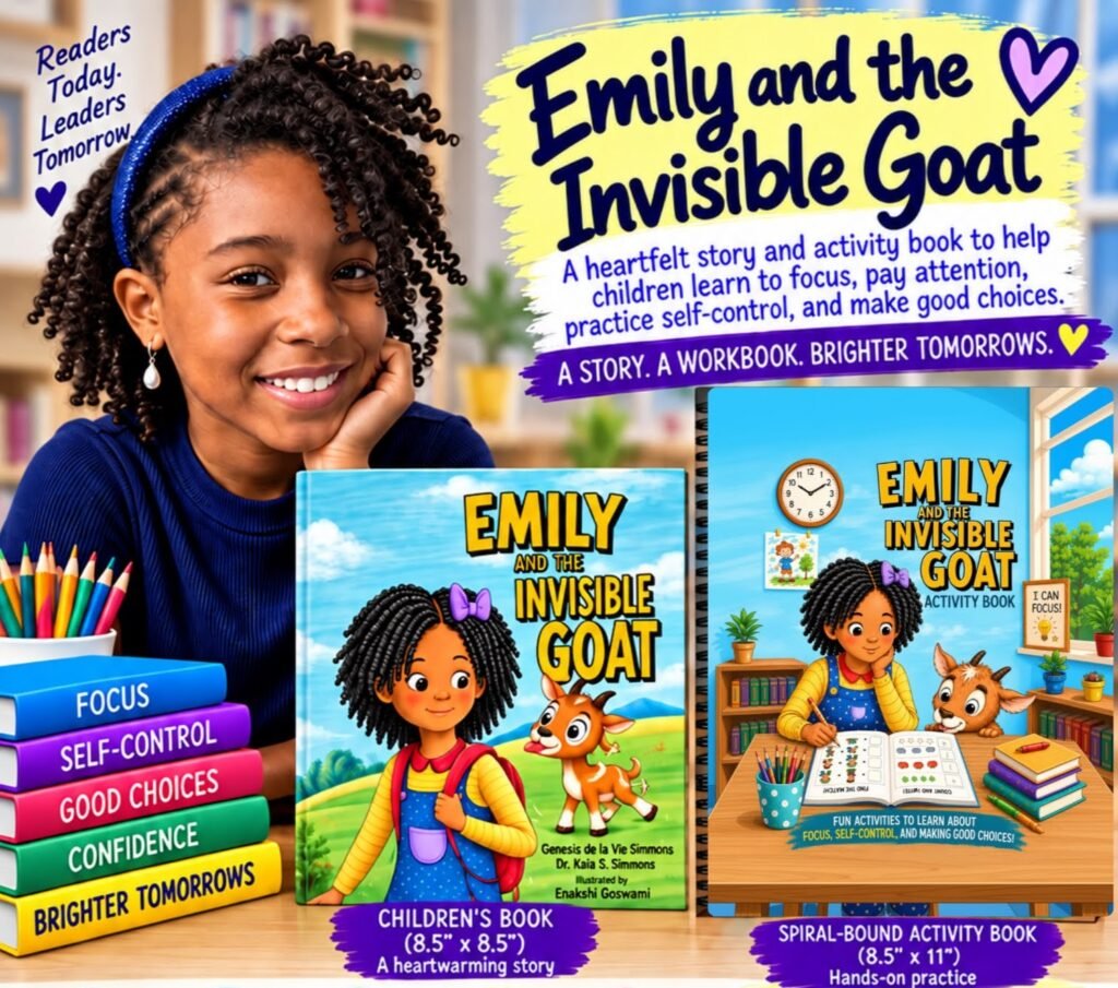 Emily and the Invisible Goat – Storybook & Activity Book Bundle